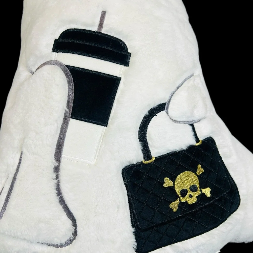 Ghost Pillow with Coffee and 
